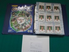 PANINI  CALCIO  1999/2000  ALBUM VUOTO+SET COMPLETO +AGGIORNAMENTI+ DA EDICOLA