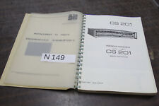 MANUAL ADRET CS201 GENERATEUR GENERATOR 2MHz # N149