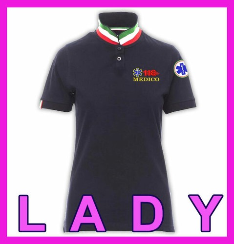 Polo donna 118 - polo, soccorso