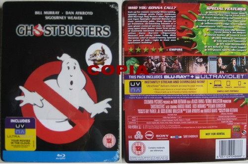 Ghostbusters steelbook - ghostbusters,