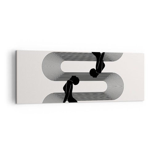 Quadro tela 140x50cm donne - quadro,