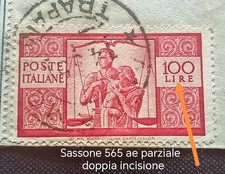 1951:  Lire 100 Democratica (565ae) + Complementari da Alcamo x gli USA