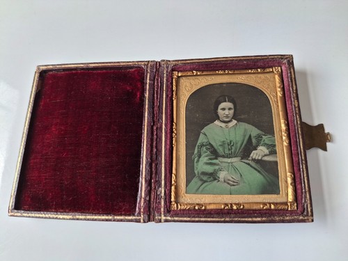Victorian ambrotype photograph - ambrotype,