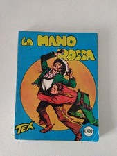 Fumetto Tex Willer LA MANO ROSSA N.1 L 400 per veri collezionisti