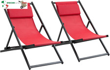 Set 2 Sedie Poltrona Sdraio da