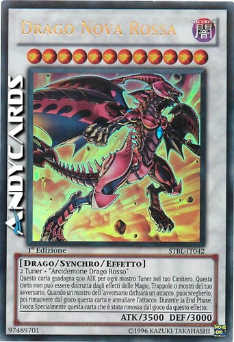 Drago nova rossa red - •,