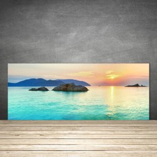 Paraschizzi Retrofornelli Cucina 125x50 Paesaggio marino Decorazione