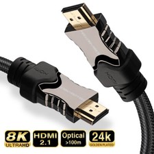 Premium Certified - Cavo HDMI 2.1 6FT - Ultra Alta Velocità 48Gbps 8K HDR HDCP2.2