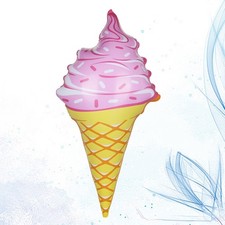 Cono Gelato Gonfiabile Piscina
