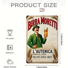 Vintage birra moretti - birra, moretti]
