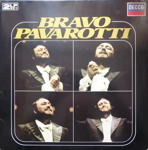 2xlp luciano pavarotti - pavarotti, bravo