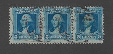 US Scott 710, 5 centesimi blu