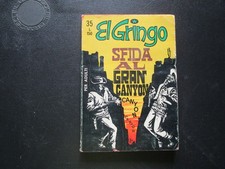 EL GRINGO 35 ORIGINALE SFIDA AL GRAN CANYON ED. CORNO 1968 !!!
