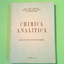 CHIMICA ANALITICA CROATTO 1961