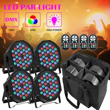 4x 80W LED par faretto RGB 36
