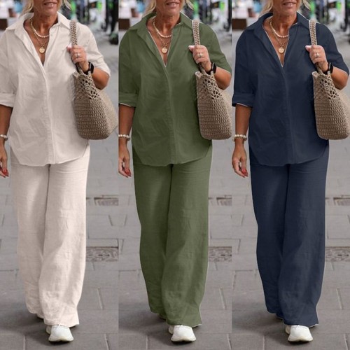 Tuta donna cotone - , lino