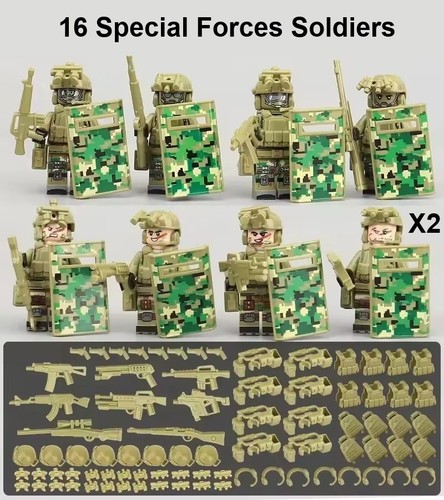 Special forces soldiers - 16,