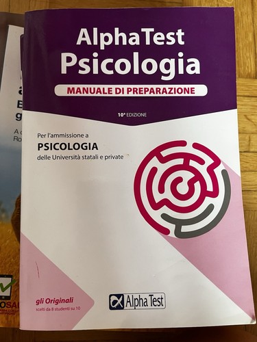 Alpha test psicologia - test,