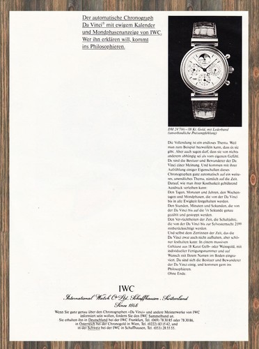 Iwc vinci pubblicità - vinci,