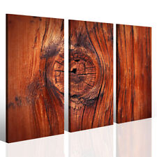 Quadri moderni Woody node stampe su tela canvas arte design effetto legno