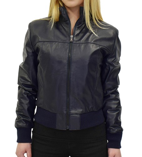 Giacca bomber donna - vera, pelle