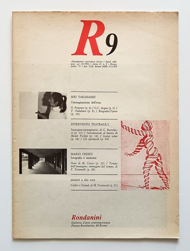 Rondanini mensile arte - r9,