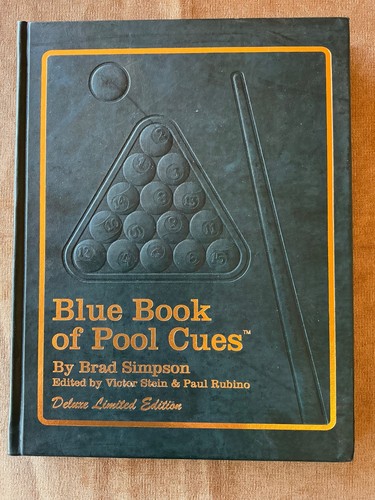 Blue book pool cues - pool,