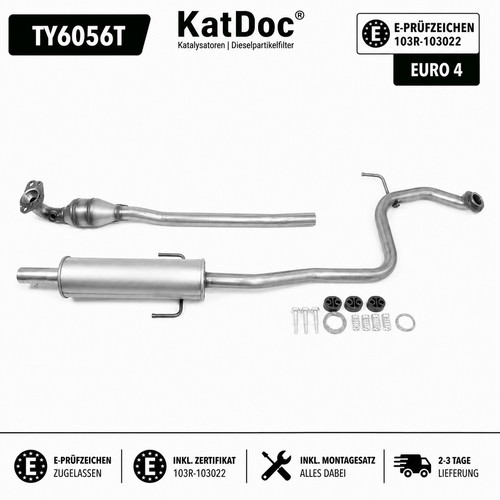 Catalizzatore toyota yaris - ✅,