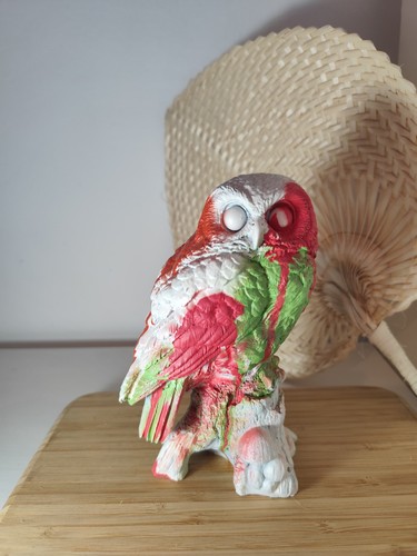 Scultura pop art - pop, gufo