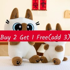 Peluche gatto siamese animale