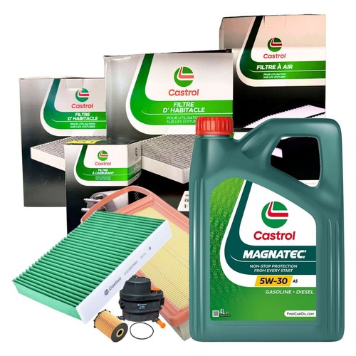 Kit tagliando castrol ford - kit,