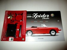 COSTRUIRE DUETTO SPIDER 1600 RADIATORE-VENTOLA RAFFREDDAMENTO HACHETTE N.18  1:8
