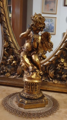 Statuetta angelo musicante