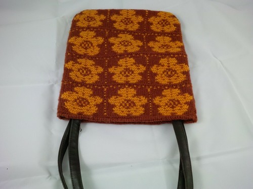 Zara borsa lana - di, pelle