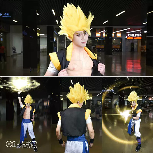 Parrucca capelli dragon ball - parrucca,