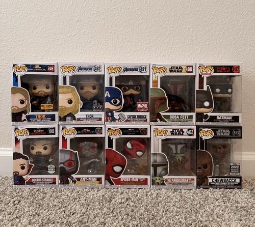 Lotto funko pop marvel star - lotto,