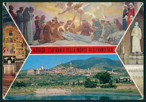 Cartolina italia san - san, francesco