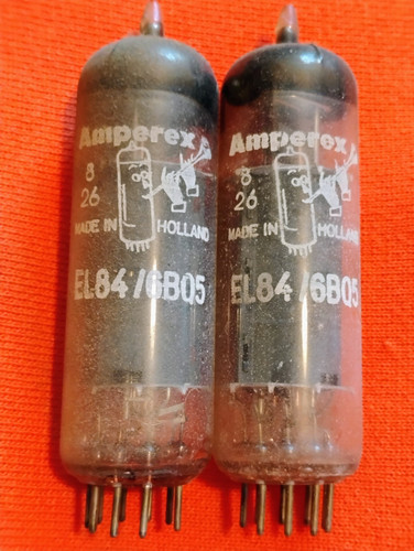 Due tubi amperex el84 - due,