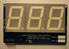 Display Benchmark Slam a Winner Jackpot 3 digit segment 038PCB001 redemption 