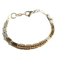 Bracciale in acciaio inox da