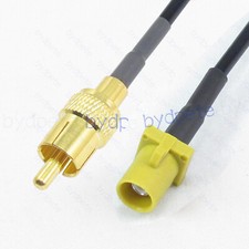 Fakra-K maschio a RCA LMR100