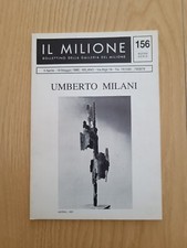 bollettino della galleria del milione 156 Umberto milani 1990