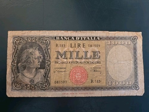 Lire 1000 1947 - lire,