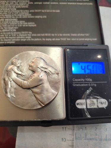 Medaglia manzu 45 09 - manzu, 45,09