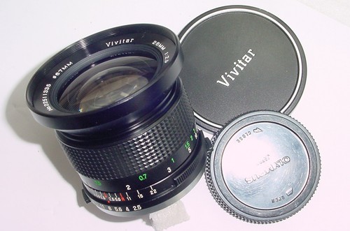 Vivitar 2 5 obiettivo - 28, f/2.5