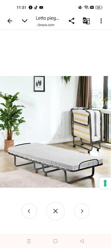 Letto pieghevole tellus - letto,