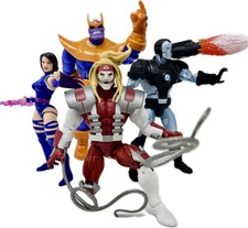 Marvel Legends Gamerverse Bundle - Psylocke, Thanos, War Machine, Omega Red