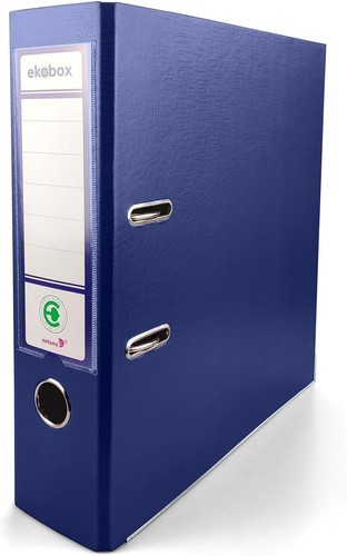 Raccoglitore documenti blu - 1,