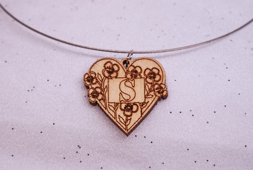 Collana artigianale unica con - collana,