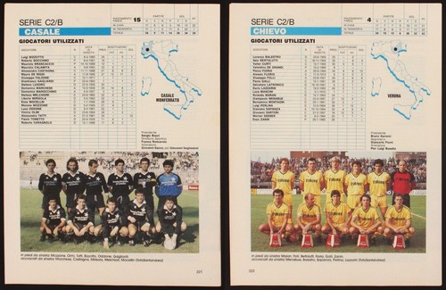 Serie 1987 1988 casale - serie, 1987-1988